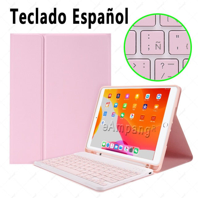 Case for iPad 10.2 Keyboard Case for Apple iPad