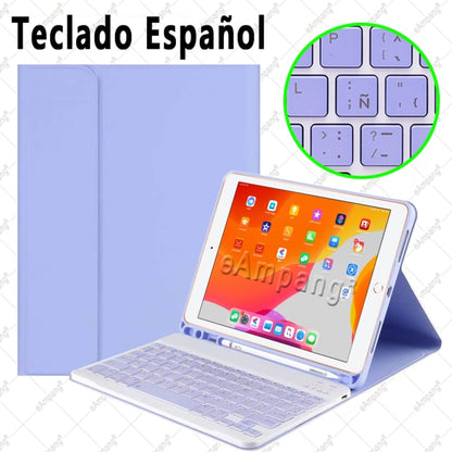 Case for iPad 10.2 Keyboard Case for Apple iPad