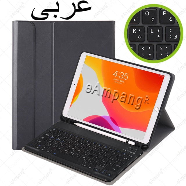 Case for iPad 10.2 Keyboard Case for Apple iPad