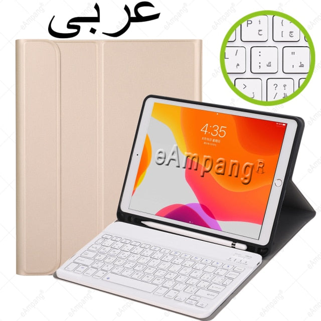 Case for iPad 10.2 Keyboard Case for Apple iPad