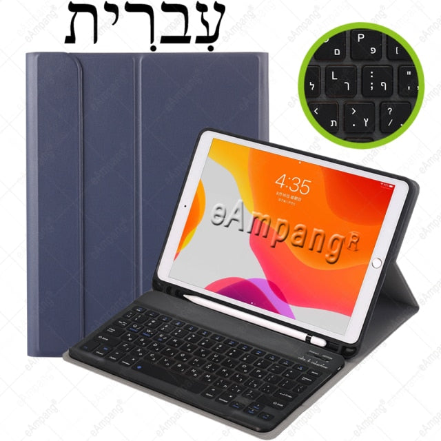 Case for iPad 10.2 Keyboard Case for Apple iPad