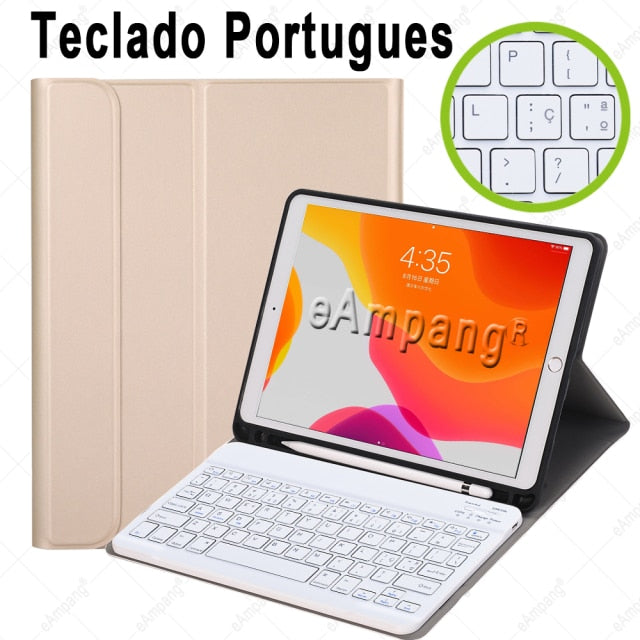 Case for iPad 10.2 Keyboard Case for Apple iPad