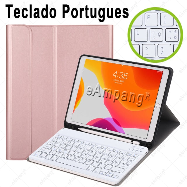 Case for iPad 10.2 Keyboard Case for Apple iPad