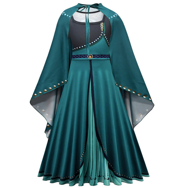 Anna Elsa Princess Dress