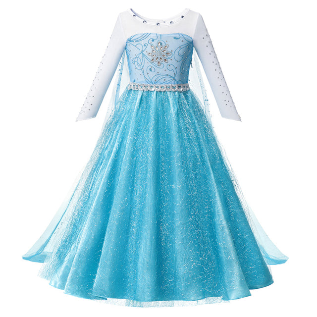 Anna Elsa Princess Dress