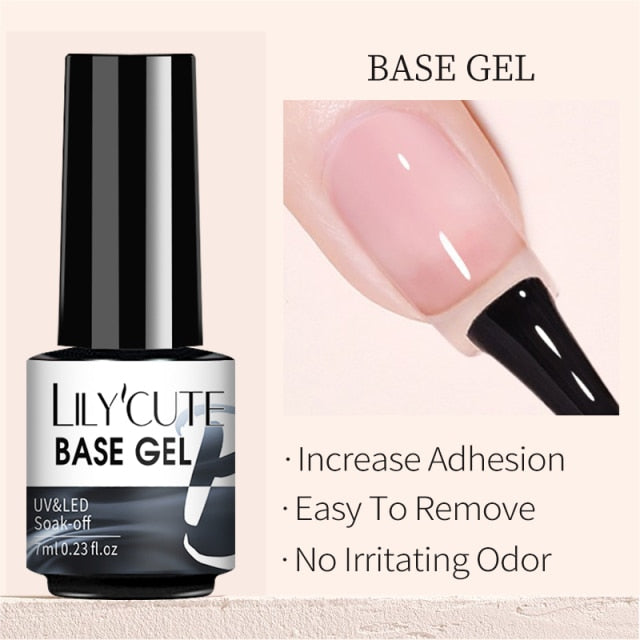 Nail Gel Polish Color Semi Permanent Matte