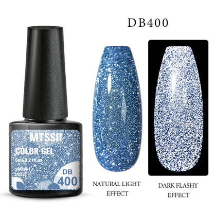 Reflective Glitter Gel Nail Polish