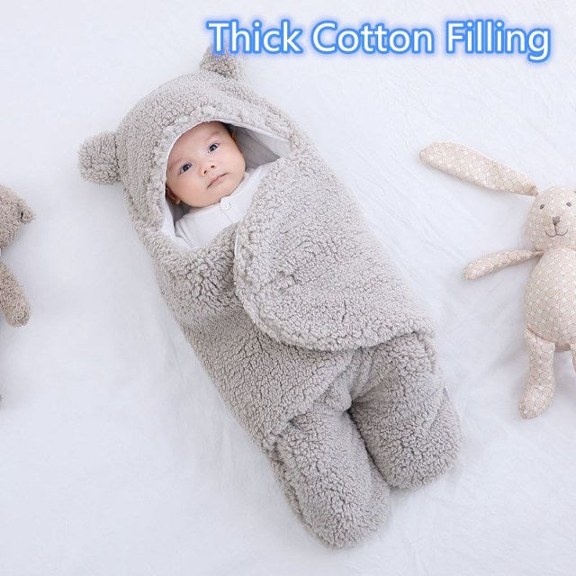 Baby Sleeping Bag Ultra-Soft Fluffy Fleece