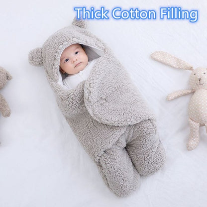 Baby Sleeping Bag Ultra-Soft Fluffy Fleece