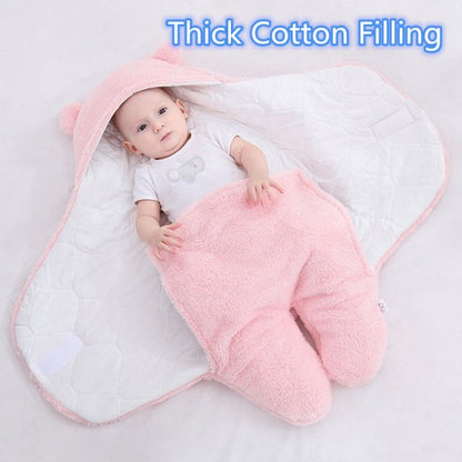 Baby Sleeping Bag Ultra-Soft Fluffy Fleece