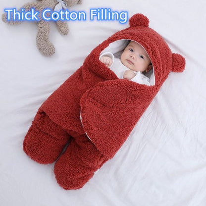 Baby Sleeping Bag Ultra-Soft Fluffy Fleece