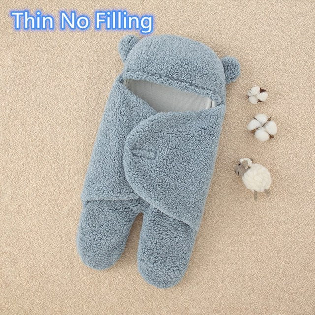 Baby Sleeping Bag Ultra-Soft Fluffy Fleece