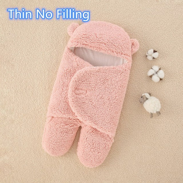 Baby Sleeping Bag Ultra-Soft Fluffy Fleece