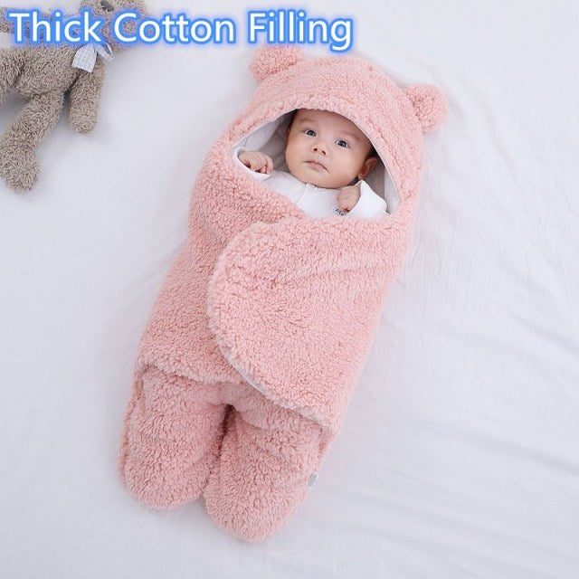 Baby Sleeping Bag Ultra-Soft Fluffy Fleece