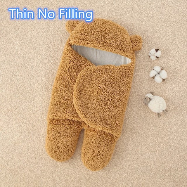 Baby Sleeping Bag Ultra-Soft Fluffy Fleece