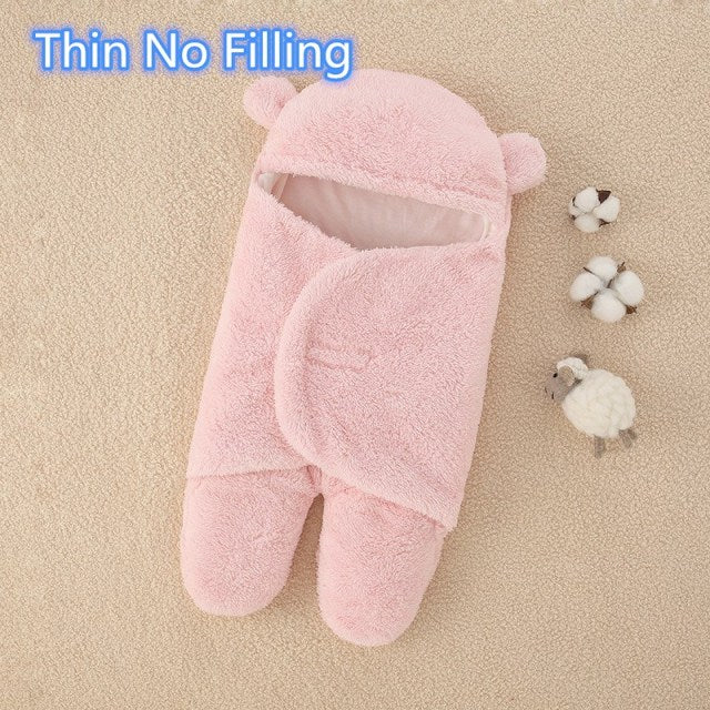 Baby Sleeping Bag Ultra-Soft Fluffy Fleece