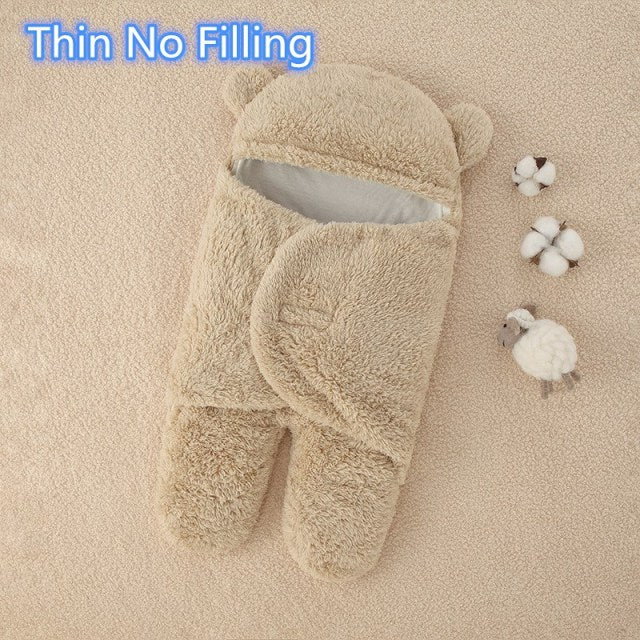 Baby Sleeping Bag Ultra-Soft Fluffy Fleece