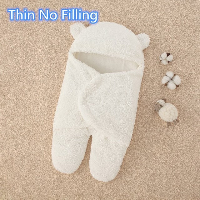 Baby Sleeping Bag Ultra-Soft Fluffy Fleece