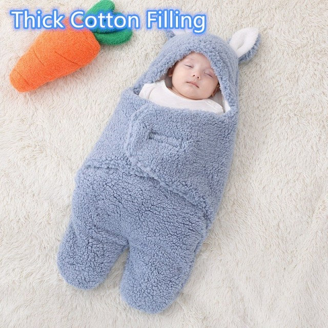 Baby Sleeping Bag Ultra-Soft Fluffy Fleece