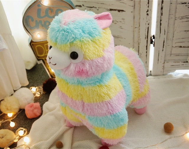 Colorful Alpaca Plush Dolls Baby