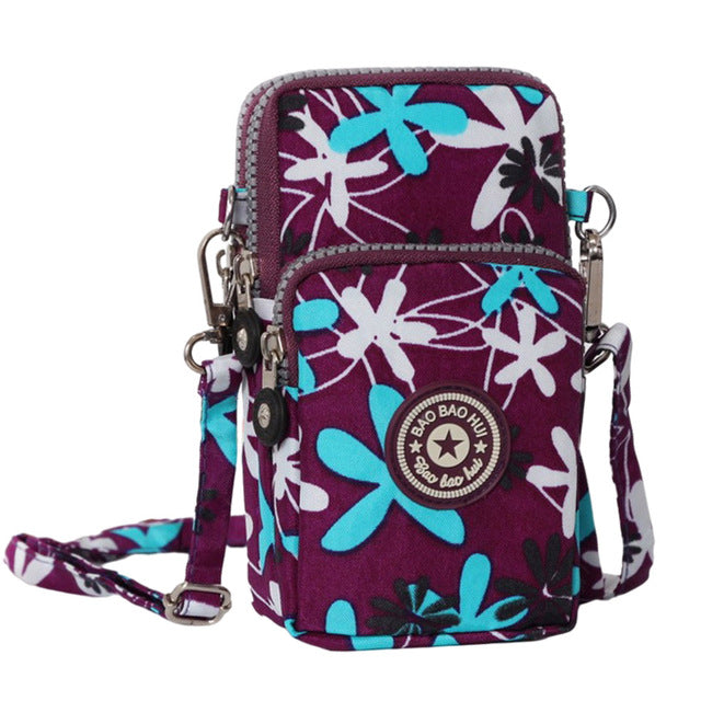 Messenger Purse Wallet  Cross Body Bag