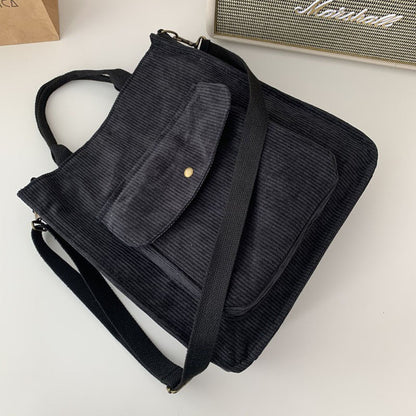 Handbag Casual Tote With Outside Pocket