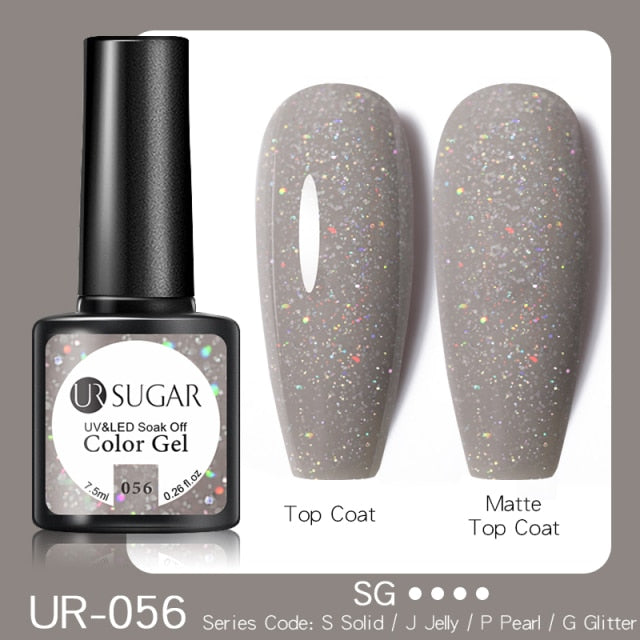 Reflective Glitter Gel Nail Polish