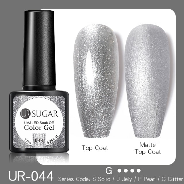 Reflective Glitter Gel Nail Polish