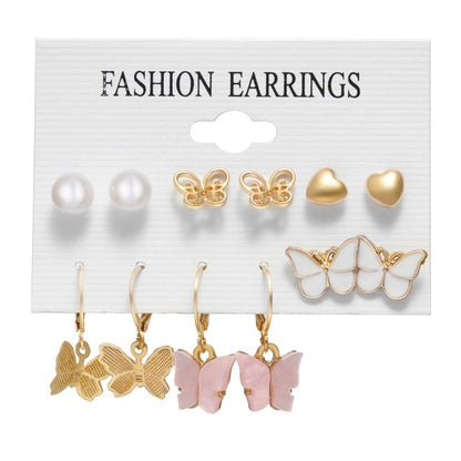 Earrings Set Pearl