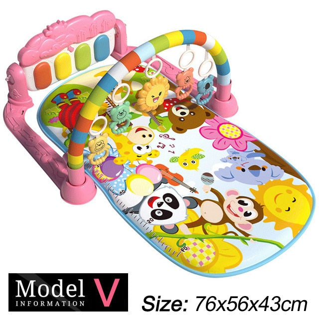 Play Mat With Piano Keyboard Baby