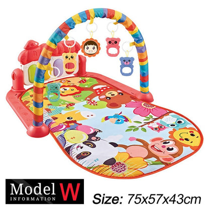 Play Mat With Piano Keyboard Baby