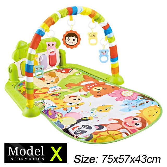 Play Mat With Piano Keyboard Baby