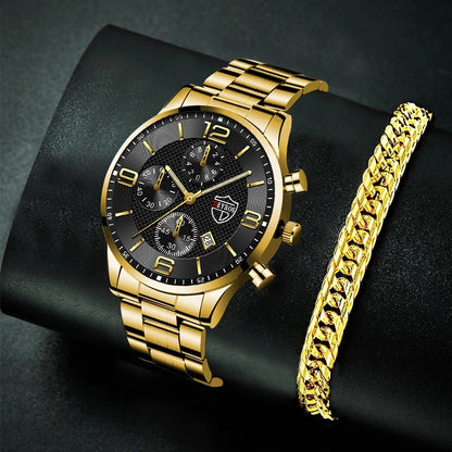 Luxury Business Watch Stainless Steel