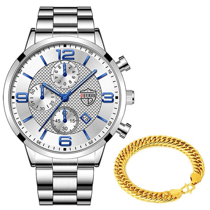 Luxury Business Watch Stainless Steel