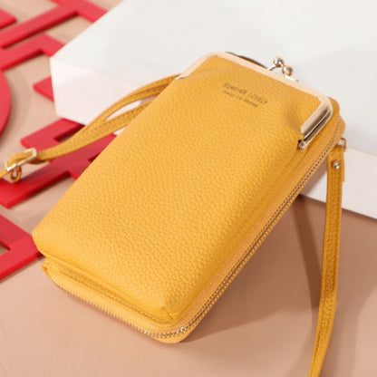 Mobile Phone Bags With Metal Opening Cross body Bag