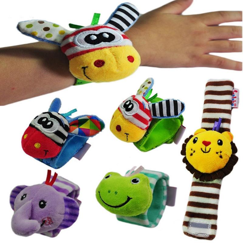 Baby Rattle Toy Wrist Strap