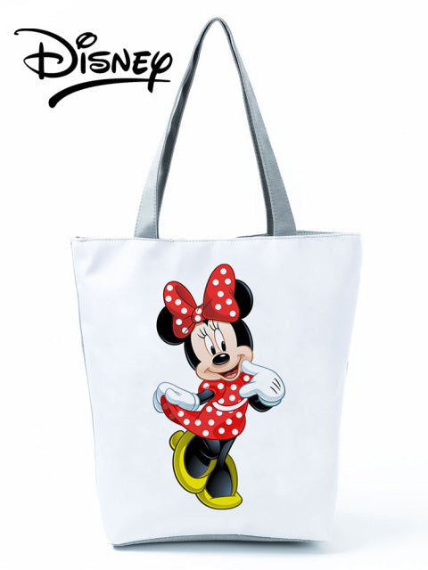 Disney Mickey Minnie Printed Handbag