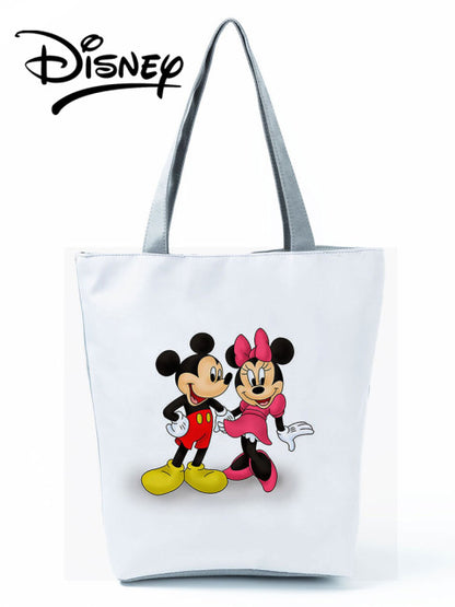 Disney Mickey Minnie Printed Handbag