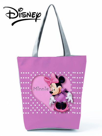 Disney Mickey Minnie Printed Handbag