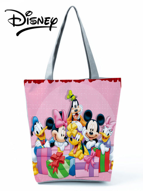 Disney Mickey Minnie Printed Handbag