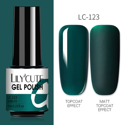 Nail Gel Polish Color Semi Permanent Matte