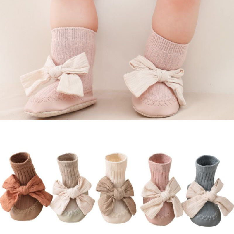 Autumn Winter Baby Girls Socks Newborn Baby