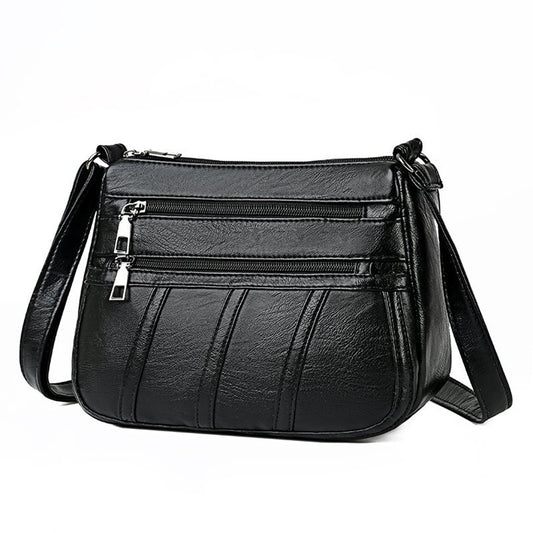 Elegant Soft PU Leather Cross body Bag