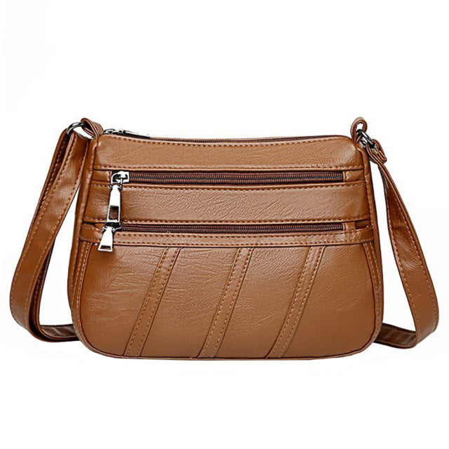 Elegant Soft PU Leather Cross body Bag