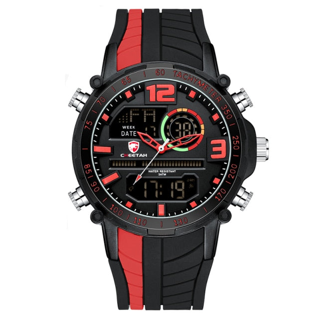 Watch Fashion Dual Display Sport