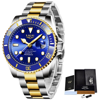 Luxury Fashion Diver Watch  Waterproof