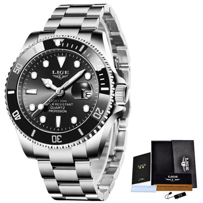 Luxury Fashion Diver Watch  Waterproof