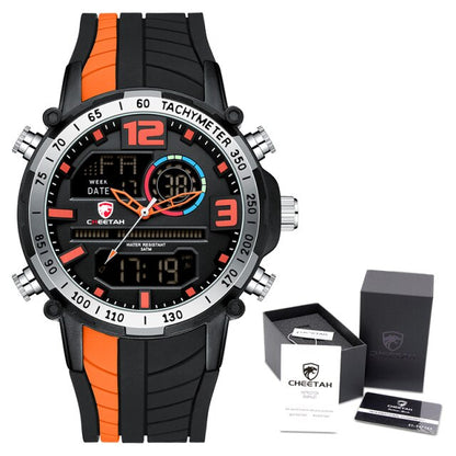 Watch Fashion Dual Display Sport