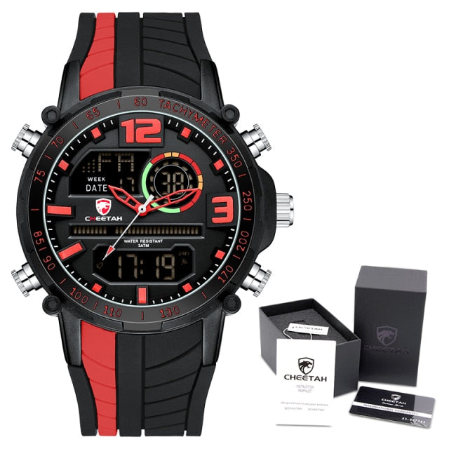 Watch Fashion Dual Display Sport