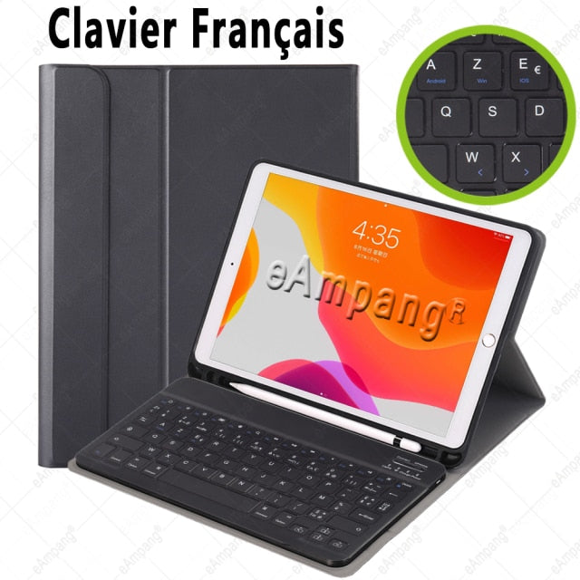 Case for iPad 10.2 Keyboard Case for Apple iPad